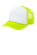 Port Authority Foam Truck'N Cap C993 White/ Neon Yellow/ Neon Yellow