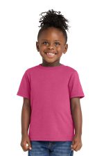 Port & Co Toddler Core Cotton Tee. CAR54T Sangria
