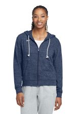 Nike Women's Gym Vintage Full-Zip Hoodie CN9402 Team Navy