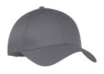 Port Authority Six-Panel Twill Cap. CP80 Charcoal