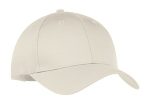Port Authority Six-Panel Twill Cap. CP80 Oyster