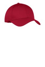 Port Authority Six-Panel Twill Cap. CP80 Red