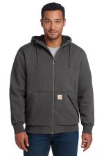 Carhartt Midweight Thermal-Lined Full-Zip Sweatshirt CT104078 Carbon Heather