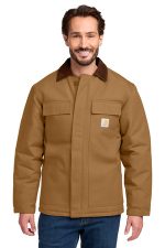 Carhartt Duck Traditional Coat. CT106674 Carhartt Brown