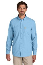Carhartt Force Sun Defender Long Sleeve Shirt CT107106 Fresh Water Blue
