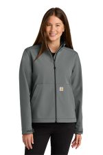 Carhartt Women's Rain Defender Soft Shell Jacket CT107115 Steel