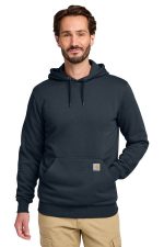 Carhartt Midweight Hooded Sweatshirt. CTK121 New Navy