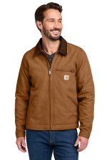Carhartt Tall Duck Detroit Jacket CTT103828 Carhartt Brown