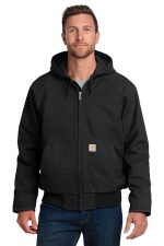 Carhartt Tall Washed Duck Active Jac. CTT104050 Black