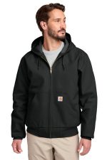 Carhartt Tall Thermal-Lined Duck Active Jac. CTT106678 Black