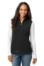 Eddie Bauer - Women's Fleece Vest. EB205 Black