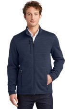 Eddie Bauer Sweater Fleece Full-Zip. EB250 River Blue Navy Heather