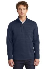 Eddie Bauer Sweater Fleece 1/4-Zip. EB254 River Blue Navy Heather
