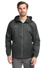 Eddie Bauer - Packable Wind Jacket. EB500 Grey Steel