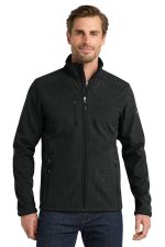 Eddie Bauer Shaded Crosshatch Soft Shell Jacket. EB532 Black