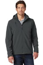 Eddie Bauer Hooded Soft Shell Parka. EB536 Grey Steel