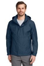 Eddie Bauer Rain Jacket. EB550 River Blue Navy