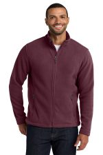 Port Authority Value Fleece Jacket. F217 Maroon