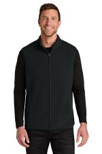 Port Authority C-FREE Fleece Vest F702 Deep Black