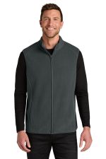 Port Authority C-FREE Fleece Vest F702 Grey Steel