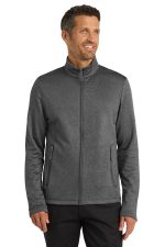 Port Authority Collective Striated Fleece Jacket. F905 Sterling Grey Heather