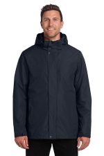 Port Authority All-Weather 3-in-1 Jacket J123 Storm Grey