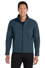 Port Authority Core Soft Shell Jacket. J317 Navy Heather