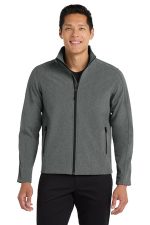 Port Authority Core Soft Shell Jacket. J317 Pearl Grey Heather