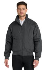 Port Authority Charger Jacket. J328 Battleship Grey