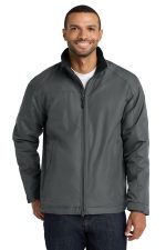 Port Authority Challenger II Jacket. J354 Steel Grey/ True Black
