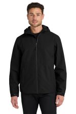 Port Authority Tech Rain Jacket J406 Deep Black