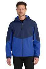 Port Authority Tech Rain Jacket J406 Estate Blue/ Cobalt Blue