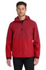 Port Authority Tech Rain Jacket J406 Sangria/ True Red