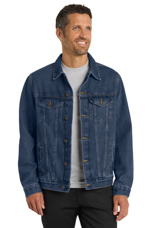 Port Authority Denim Jacket. J7620 Denim Blue