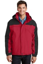 Port Authority Nootka Jacket. J792 Engine Red/ Black