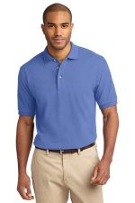 Port Authority Heavyweight Cotton Pique Polo. K420 Blueberry