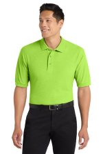 Port Authority Extended Size Silk Touch Polo K500ES Lime