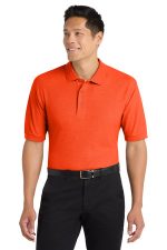 Port Authority Extended Size Silk Touch Polo K500ES Orange