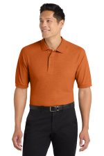 Port Authority Extended Size Silk Touch Polo K500ES Texas Orange