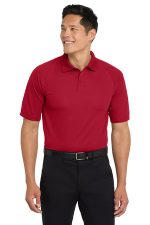 Port Authority Dry Zone Ottoman Polo. K525 Engine Red