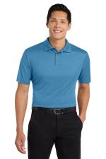 Port Authority Performance Fine Jacquard Polo. K528 Ocean Blue