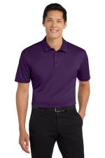 Port Authority Silk Touch Performance Polo. K540 Bright Purple