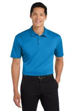 Port Authority Silk Touch Performance Polo. K540 Brilliant Blue
