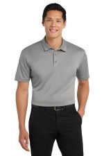 Port Authority Silk Touch Performance Polo. K540 Gusty Grey