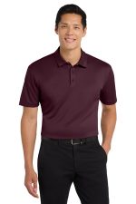 Port Authority Silk Touch Performance Polo. K540 Maroon