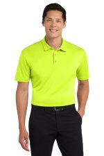 Port Authority Silk Touch Performance Polo. K540 Neon Yellow