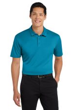 Port Authority Silk Touch Performance Polo. K540 Parcel Blue