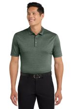 Port Authority Shadow Stripe Polo. K585 Deep Forest Green