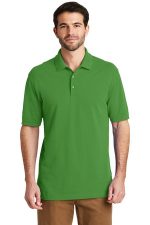 Port Authority EZCotton Polo. K8000 Vine Green
