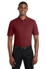 Port Authority SuperPro React Polo. K810 Burgundy